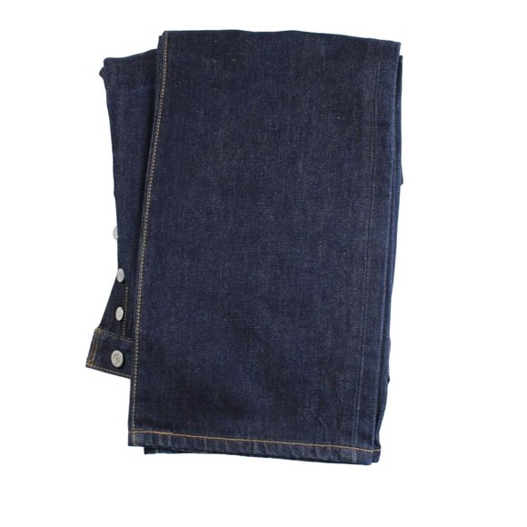 Levis Strauss & Co. Mens Blue Denim Button Fly Straight Jeans Size W36 X L32 - Picture 3 of 3